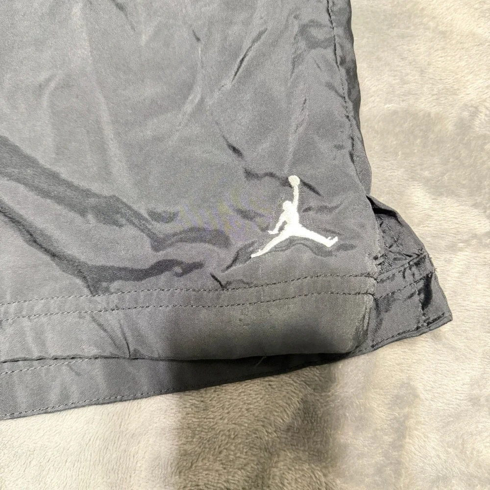 Jordan Mens XXL Black Mesh Lined Athletic Gym Basketball Shorts Jumpman Logo